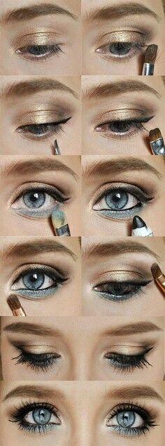 step-by-step-makeup-tutorials-for-blue-eyes-11_8 Stap voor stap make-up tutorials voor blauwe ogen