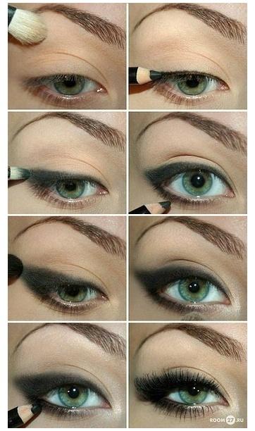 step-by-step-smokey-cat-eye-makeup-99_5 Stap voor stap smokey cat eye make-up