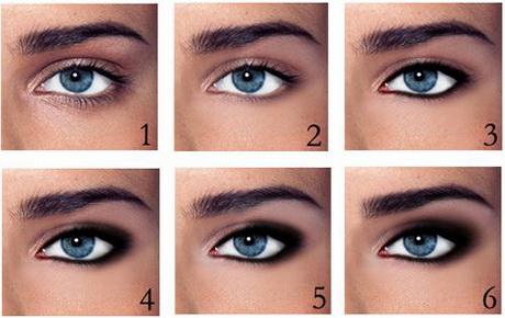 step-by-step-smokey-eye-makeup-for-blue-eyes-36_10 Stap voor stap smokey eye make-up voor blauwe ogen