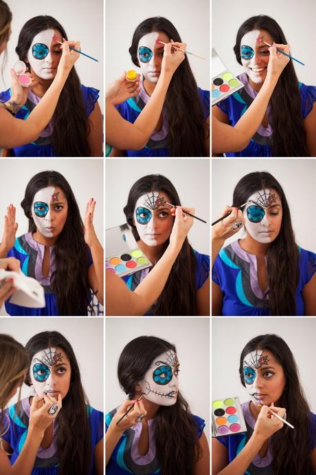 sugar-skull-makeup-tutorial-step-by-step-69_5 Sugar skull make-up tutorial stap voor stap