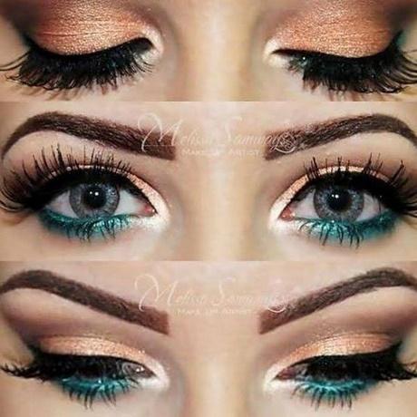 teal-eye-makeup-tutorial-31_6 Teal oog make-up tutorial