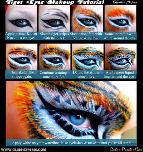 tiger-eyes-makeup-tutorial-22_11 Tiger eyes make-up les