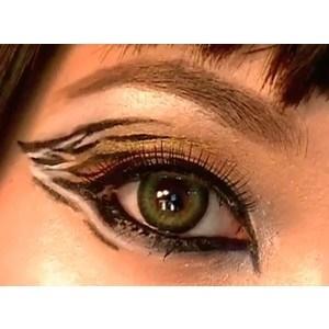 tiger-eyes-makeup-tutorial-22_6 Tiger eyes make-up les