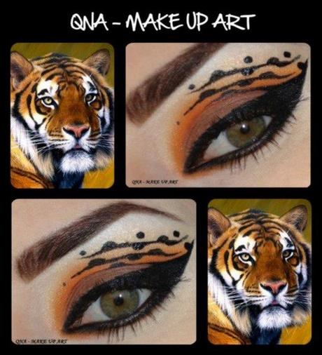 tiger-eyes-makeup-tutorial-22_8 Tiger eyes make-up les