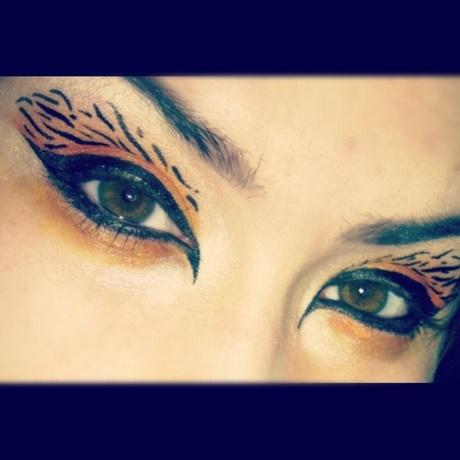 tiger-eyes-makeup-tutorial-22_9 Tiger eyes make-up les