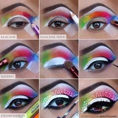 unique-makeup-tutorial-74 Unieke make-up tutorial