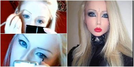 Valeria lukyanova make-up tutorial barbie