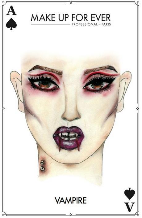 vampire-makeup-tutorial-step-by-step-02_10 Vampieren make-up les stap voor stap