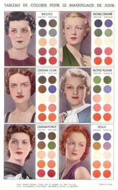 vintage-makeup-tutorial-30s-67_4 Vintage make-up les dertiger  s