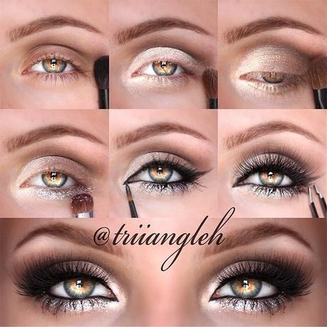 white-shimmery-eye-makeup-tutorial-37_4 Witte glimmende oog make-up les