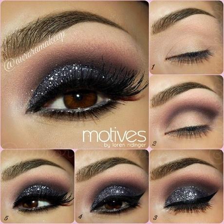 white-shimmery-eye-makeup-tutorial-37_6 Witte glimmende oog make-up les