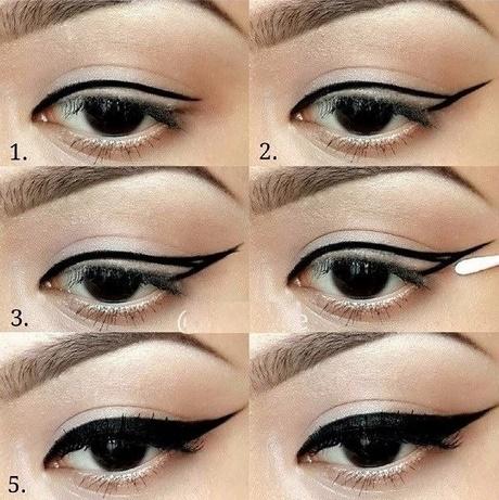 wing-eye-makeup-tutorial-gel-eyeliner-41_7 Gevleugelde oog make-up tutorial Gel eyeliner