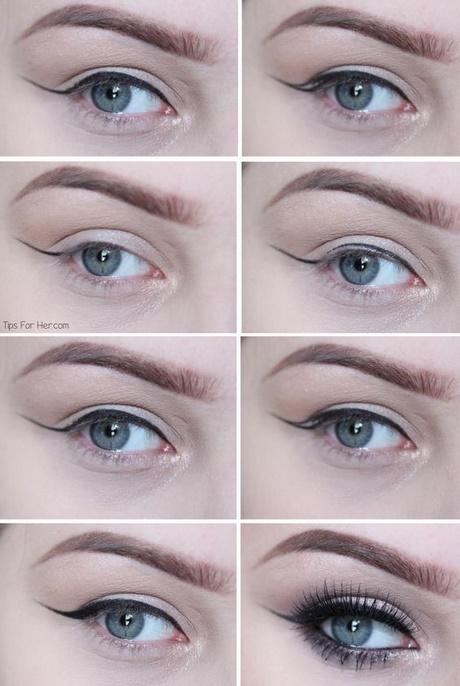 wing-eye-makeup-tutorial-gel-eyeliner-41_8 Gevleugelde oog make-up tutorial Gel eyeliner