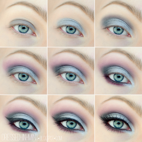 winter-makeup-tutorial-for-blue-eyes-14 Winter make-up les voor blauwe ogen