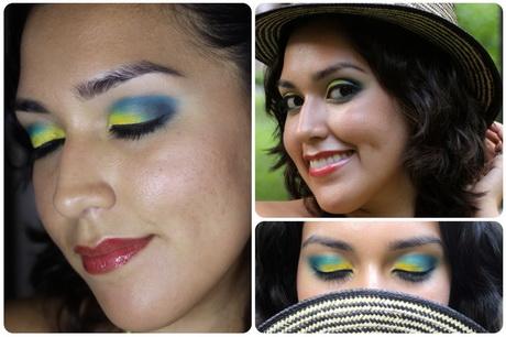 yellow-and-blue-makeup-tutorial-29_10 Les geel en blauw make-up
