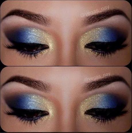 yellow-and-blue-makeup-tutorial-29_11 Les geel en blauw make-up