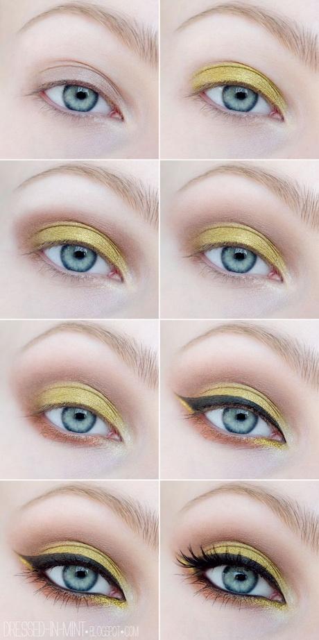 yellow-and-blue-makeup-tutorial-29_3 Les geel en blauw make-up