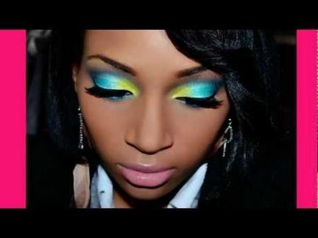 yellow-and-blue-makeup-tutorial-29_4 Les geel en blauw make-up