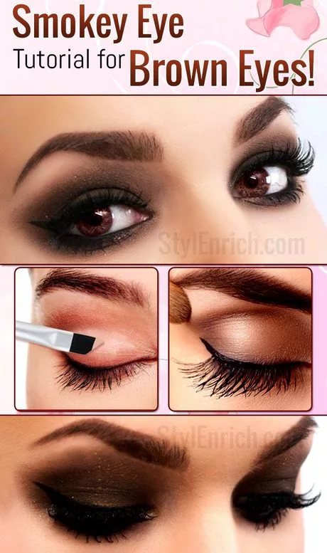 apply-eye-makeup-brown-eyes-72_11-4 Breng oog make-up bruine ogen