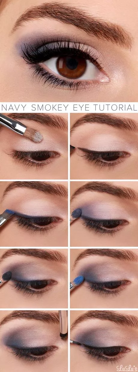 blue-smokey-eye-makeup-tutorial-46_3-10 Blauwe smokey eye make-up tutorial