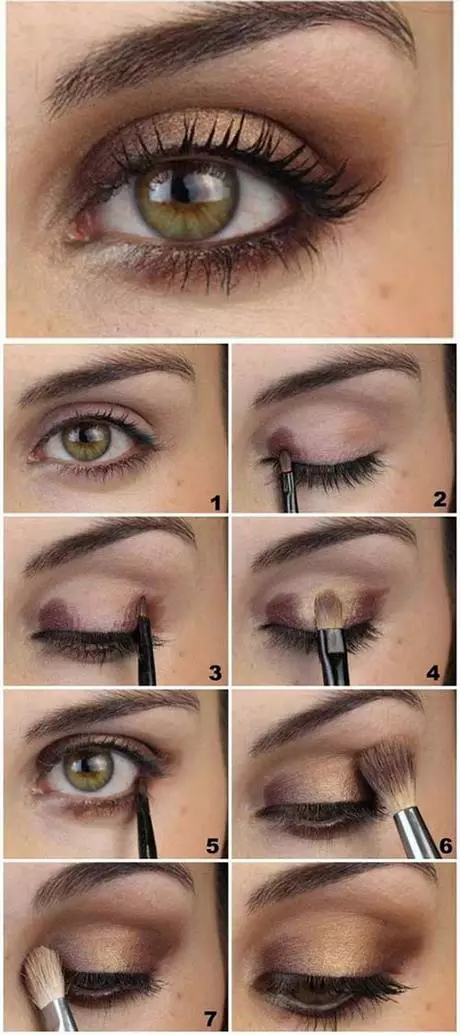 bronze-eye-makeup-tutorial-56_13-7 Bronze eye make-up tutorial