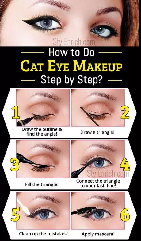 cat-eye-makeup-tutorial-easy-46_10-3 Cat eye make-up tutorial gemakkelijk