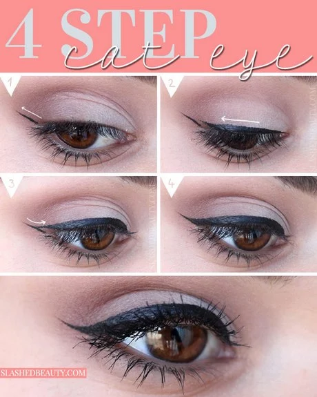 cat-eye-makeup-tutorial-easy-46_17-10 Cat eye make-up tutorial gemakkelijk