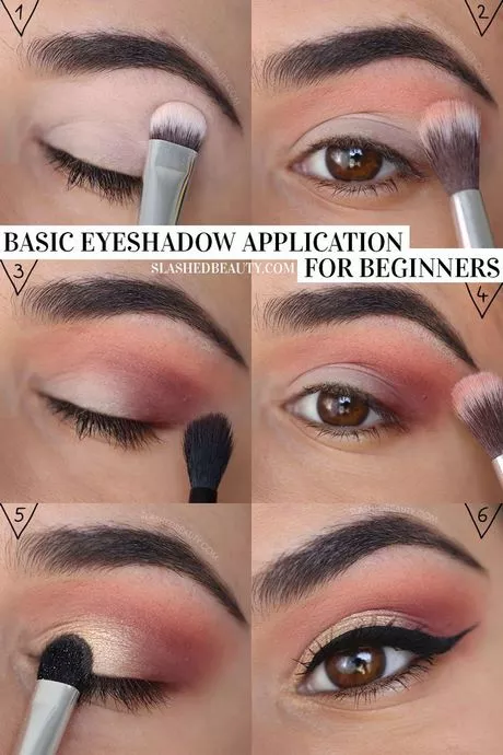 easy-eye-makeup-tutorial-for-beginners-13_8-13 Eenvoudige oog make-up tutorial voor beginners