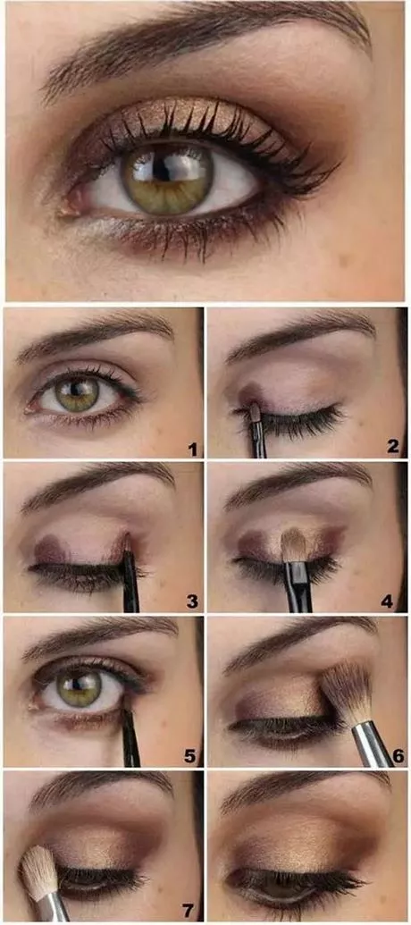 eye-makeup-brown-eyes-tutorial-45-1 Oog make-up bruine ogen tutorial