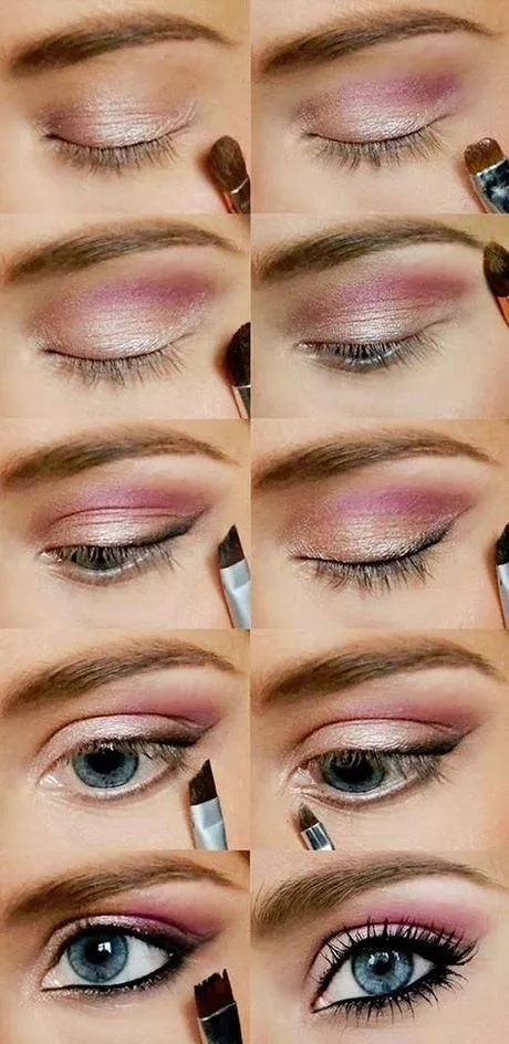 eye-makeup-tutorials-for-blue-eyes-06_10-2 Oog make-up tutorials voor blauwe ogen