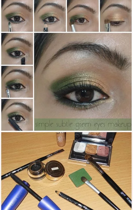 eye-makeup-tutorials-for-green-eyes-31_16-8 Oog make-up tutorials voor groene ogen