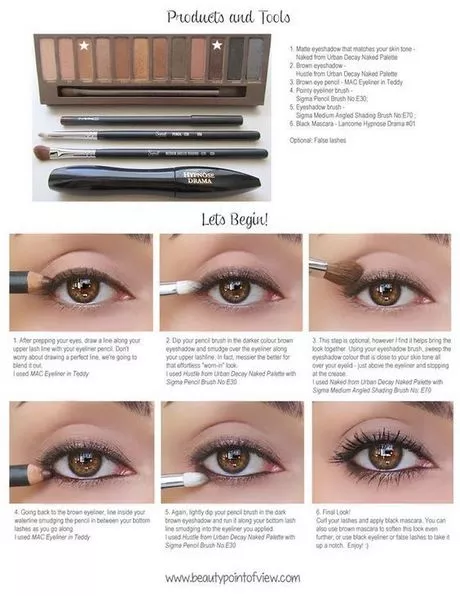 how-to-put-on-eye-makeup-for-brown-eyes-29-1 Hoe maak je oog make-up voor bruine ogen