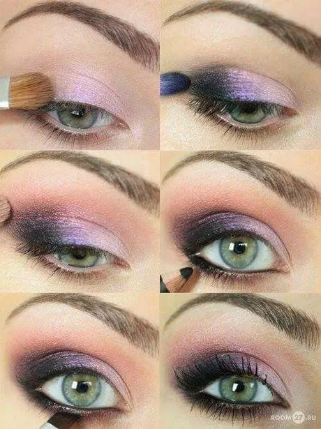 purple-smokey-eye-makeup-17_6-12 Paarse smokey eye make-up