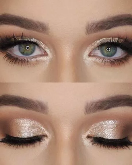 shimmery-eye-makeup-16_13-6 Glinsterende oog make-up