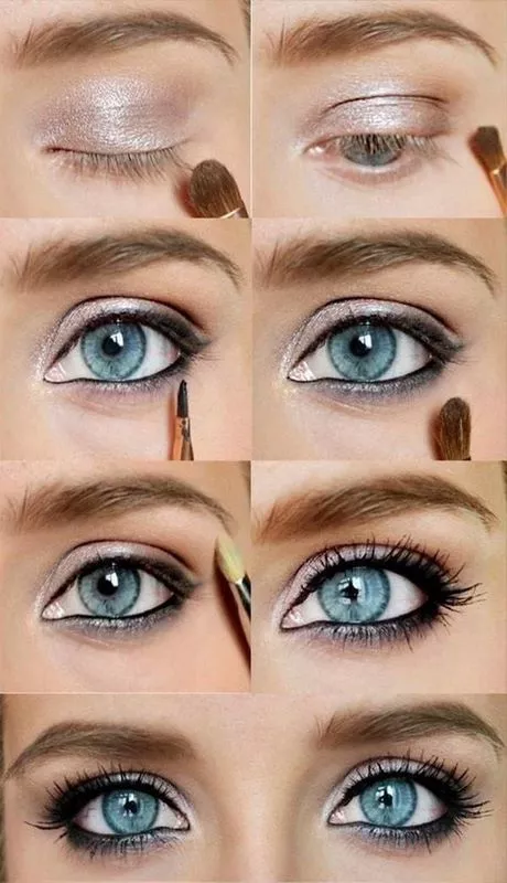 smokey-eye-makeup-for-blue-eyes-tutorial-76_19-11 Smokey eye make-up voor blauwe ogen tutorial