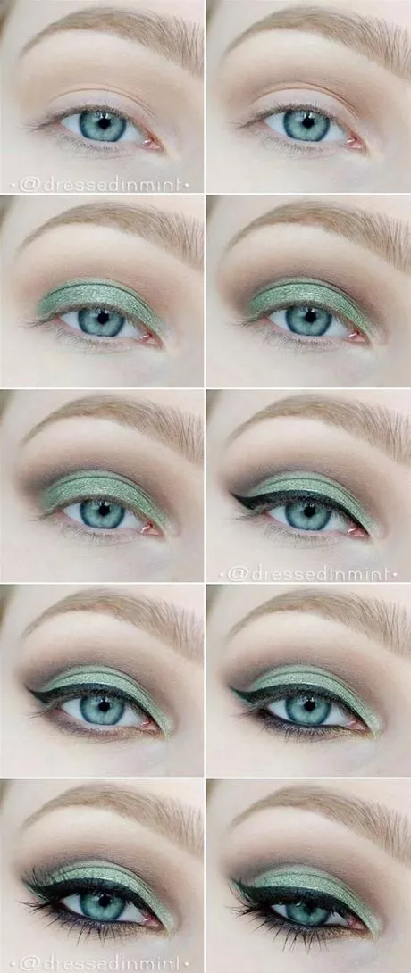 smokey-eye-makeup-for-green-eyes-tutorial-08-1 Smokey eye make-up voor groene ogen tutorial