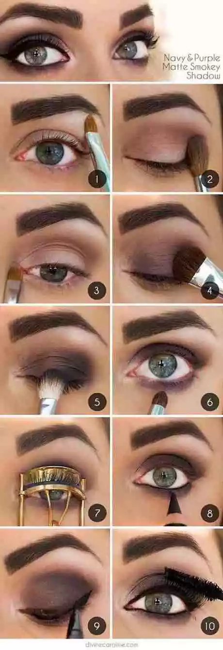 smokey-eye-makeup-for-green-eyes-tutorial-08_15-7 Smokey eye make-up voor groene ogen tutorial