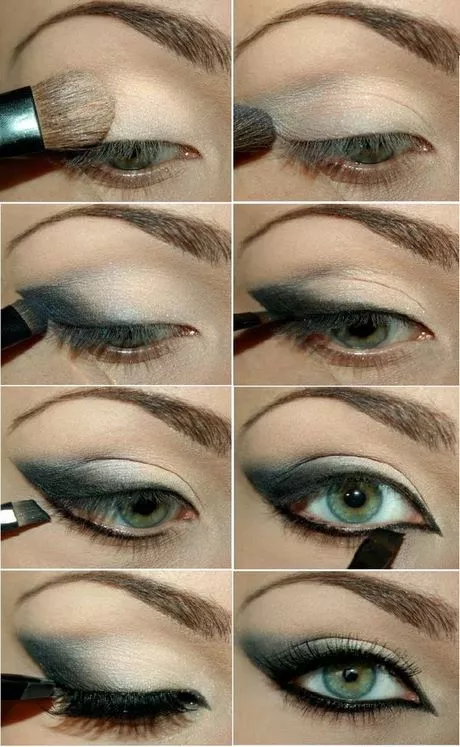 smokey-eye-makeup-for-green-eyes-tutorial-08_17-9 Smokey eye make-up voor groene ogen tutorial