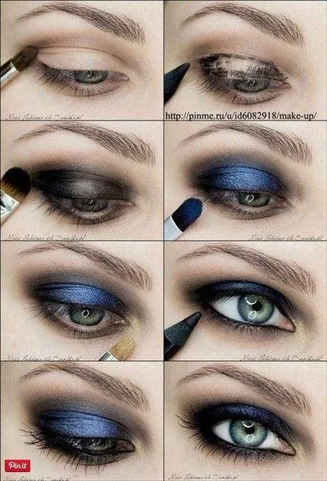 smokey-eye-makeup-tutorial-for-blue-eyes-20_10-2 Smokey eye make-up tutorial voor blauwe ogen