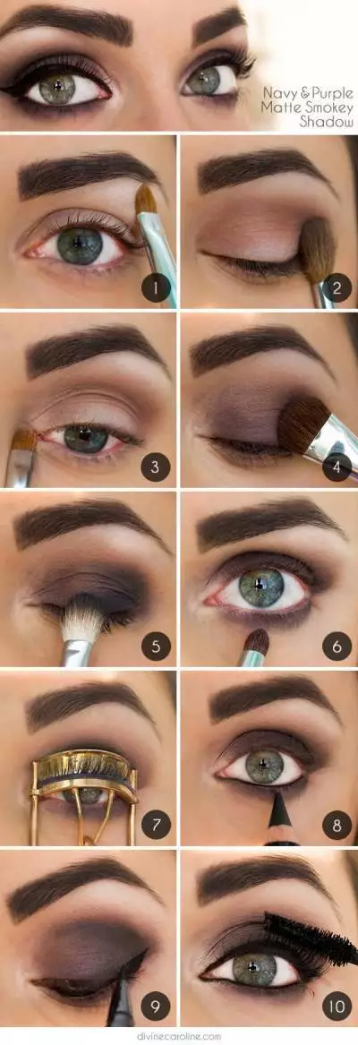 smokey-eye-makeup-tutorial-for-blue-eyes-20_15-7 Smokey eye make-up tutorial voor blauwe ogen