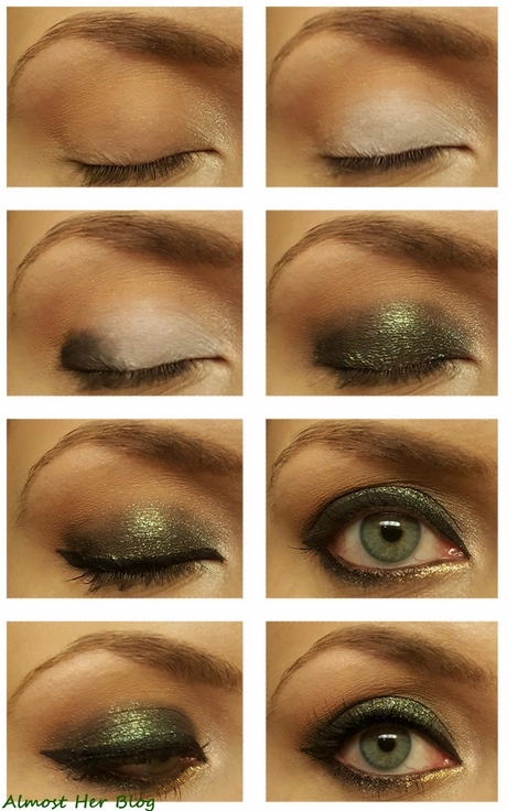 smokey-green-eye-makeup-65_18-10 Smokey green eye make-up