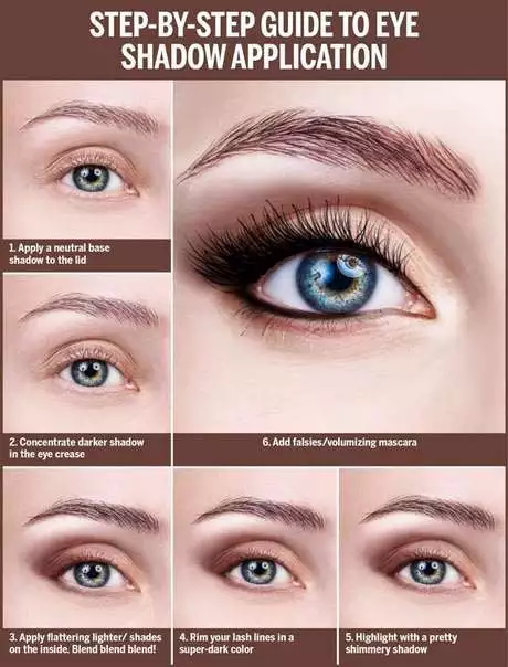 step-by-step-eye-makeup-application-with-pictures-58_10-2 Stap voor stap oog make-up applicatie met foto ' s