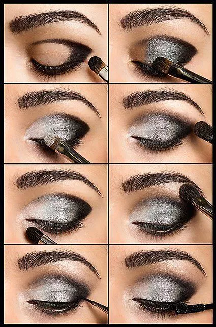 step-by-step-eye-makeup-application-with-pictures-58_12-4 Stap voor stap oog make-up applicatie met foto ' s