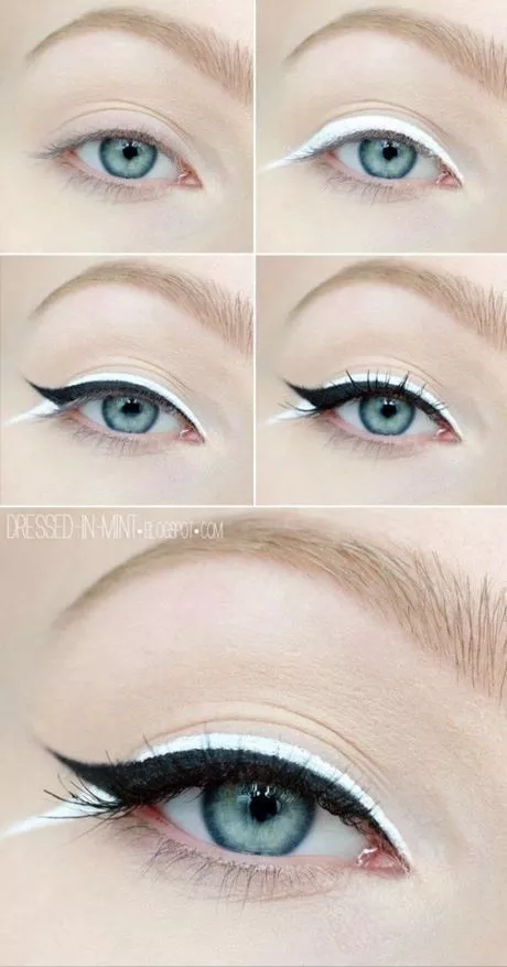 white-eye-makeup-tutorial-66_8-16 Witte oog make-up tutorial