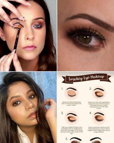 Bronze smokey eye make-up tutorial