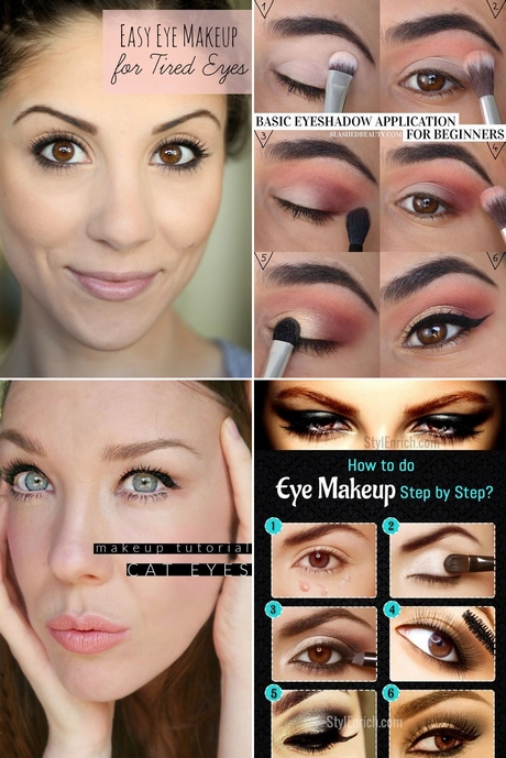 easy-eye-makeup-tutorial-for-beginners-001 Eenvoudige oog make-up tutorial voor beginners