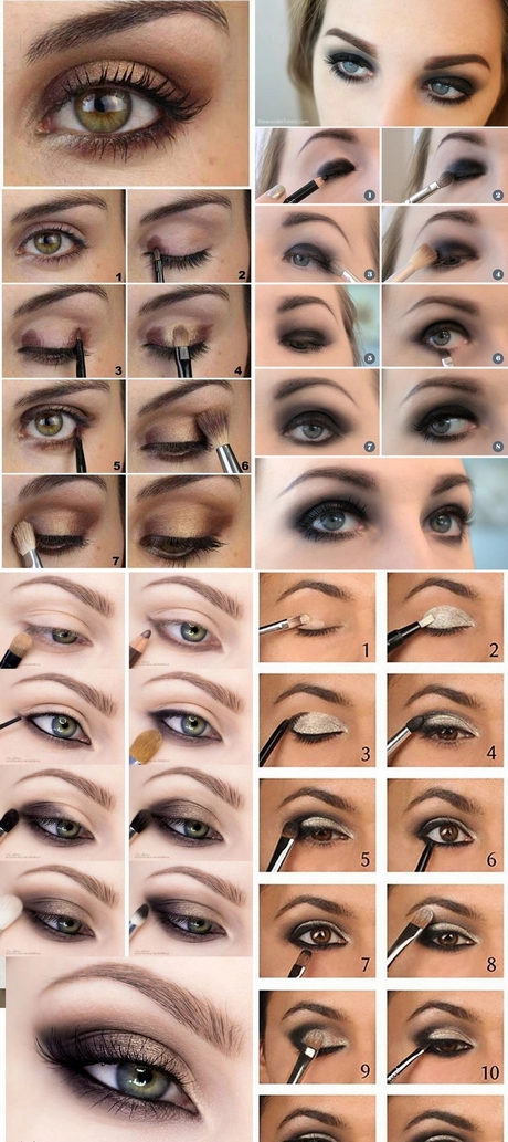 eye-makeup-smokey-eyes-tutorial-001 Oog make-up smokey eyes tutorial