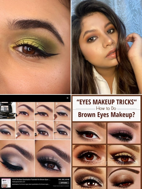 eye-makeup-tutorial-brown-eyes-001 Oog make-up tutorial bruine ogen