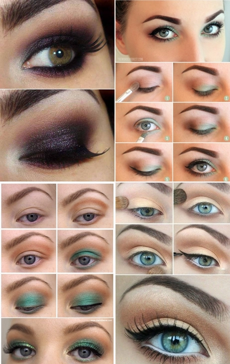 eye-makeup-tutorial-green-eyes-001 Oog make-up tutorial groene ogen