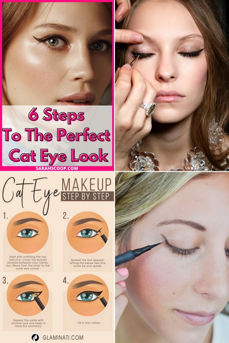 Hoe cat eye make-up te maken